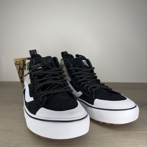 Vans Sk8-Hi MTE-2 2-Tone Utility Black Khaki Men\'s Shoes Size 7.5 VN0007NKY3U NW main image 6